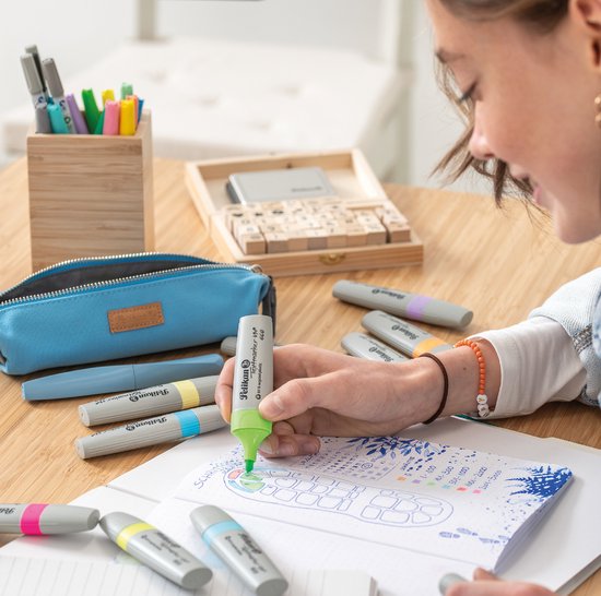 Pelikan 490 tekstmarker - Eco Pastel - assorti - 6 stuks