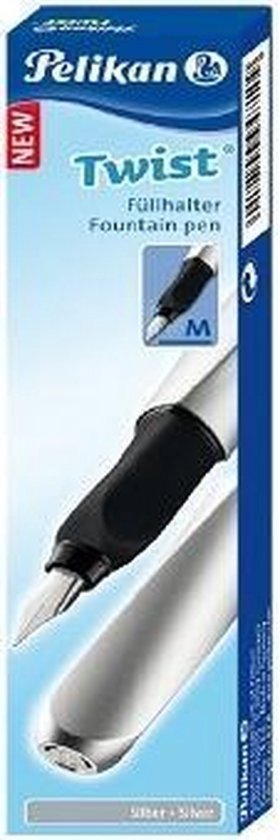 Pelikan vulpen - Twist - Zilver