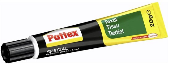 Pattex textiellijm - kledinglijm 20 gram - Transparant