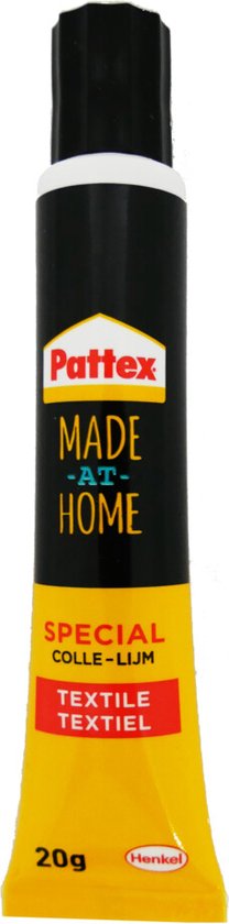 Pattex textiellijm - kledinglijm 20 gram - Transparant