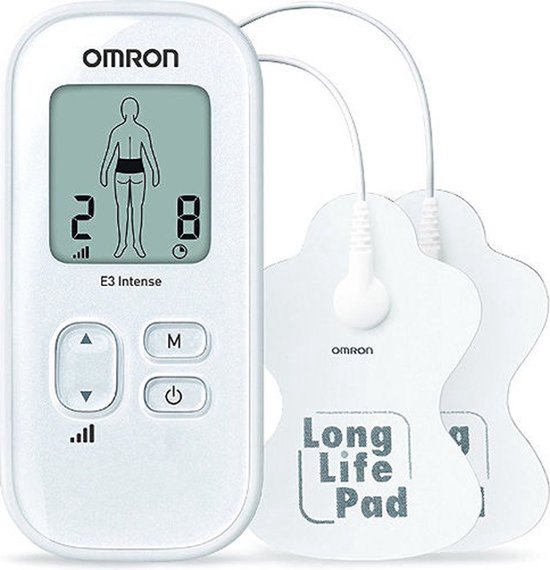Omron TENS-apparaat E3 Intense - pijnverlichting - Wit