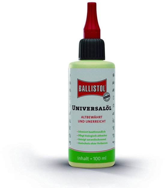 Ballistol universele olie - druppelflacon - 100 ml