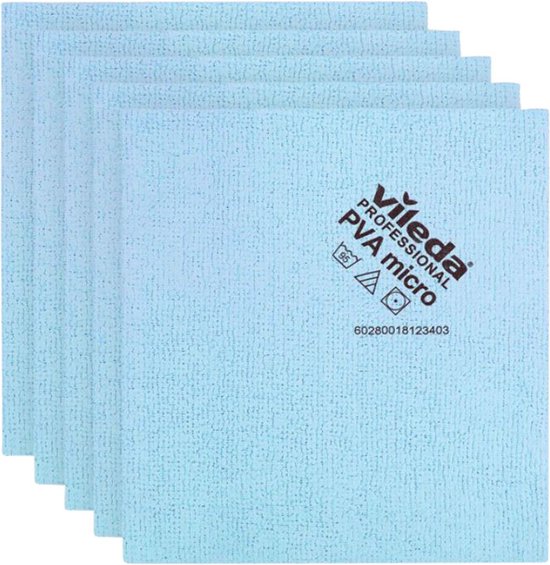 Vileda Pro microvezeldoeken - Blauw