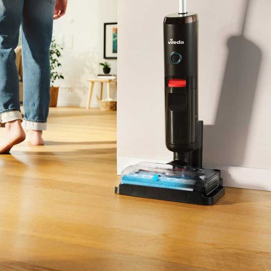 Vileda PureClean S5 Plus steelstofzuiger - nat en droog - snoerloos