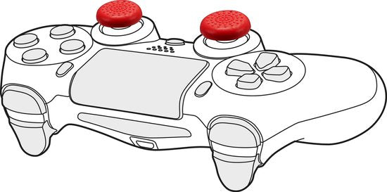 Speedlink STIX controller cap set - geschikt voor PS5/PS4/Switch - verwisselbaar - 4 kleuren
