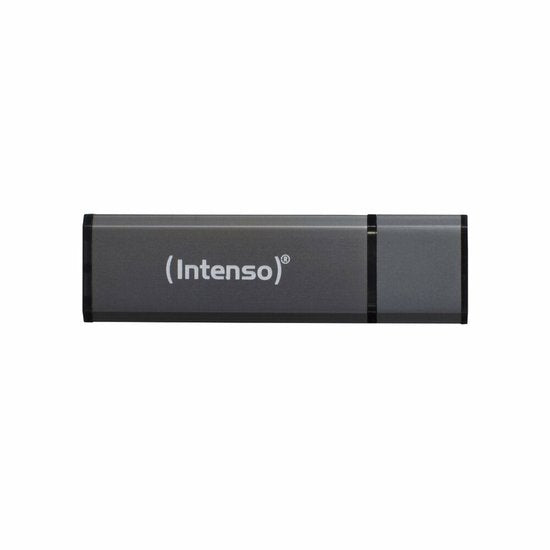 Intenso Alu Line USB-stick - USB 2.0 - 16 GB - Antraciet