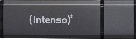 Intenso Alu Line USB-stick - USB 2.0 - 16 GB - Antraciet
