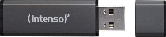Intenso Alu Line USB-stick - USB 2.0 - 16 GB - Antraciet
