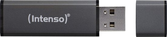 Intenso Alu Line USB-stick - USB 2.0 - 16 GB - Antraciet