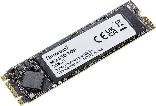 Intenso M.2 SSD - SATA III 2280 - 256 GB - 550 MB/s