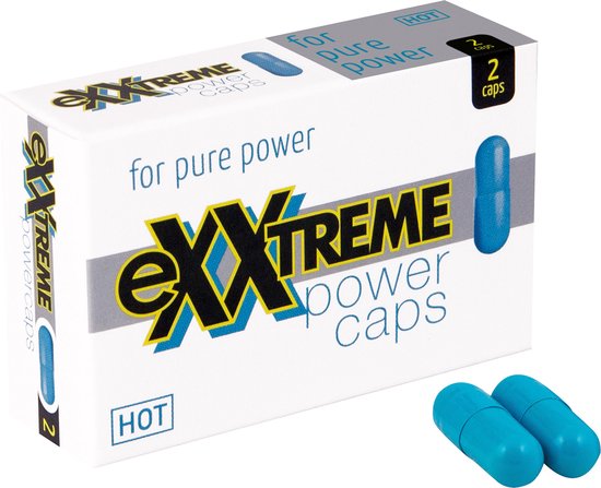 Hot Exxtreme Power Caps erectiepillen - set van 2