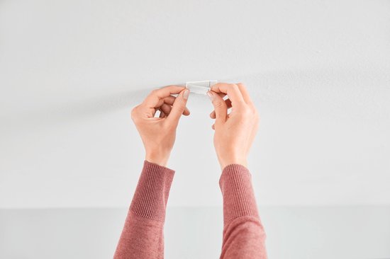 Tesa plafondhaak - behang en pleisterwerk tot 0,5 kg - spoorloos verwijderbaar
