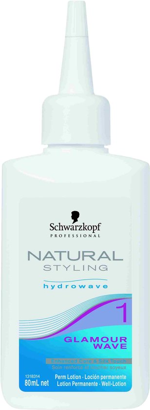 Schwarzkopf Natural Styling permanentvloeistof - Glamour Wave Hydrowave 1 - 80 ml