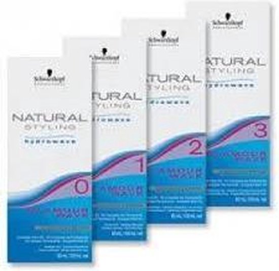 Schwarzkopf Natural Styling permanentvloeistof - Glamour Wave Hydrowave 1 - 80 ml