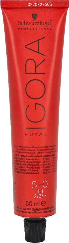 Schwarzkopf Professional Igora Royal haarverf - 5-0 - 60 ml