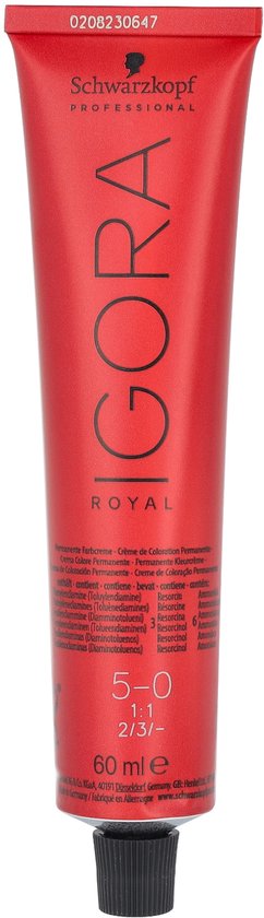Schwarzkopf Professional Igora Royal haarverf - 5-0 - 60 ml