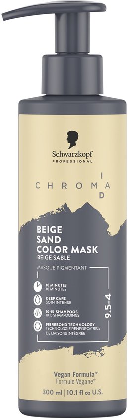 Schwarzkopf Chroma ID kleurmasker - 300 ml - Beige Sand