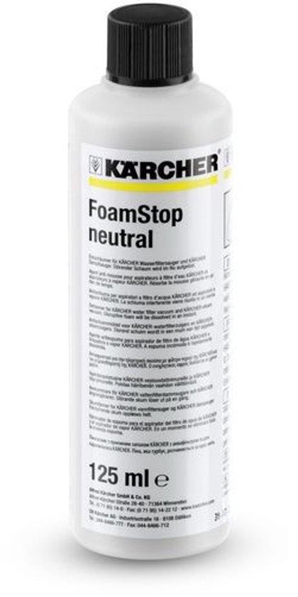 Kärcher Foam Stop Neutral - 125 ml - neutrale geur
