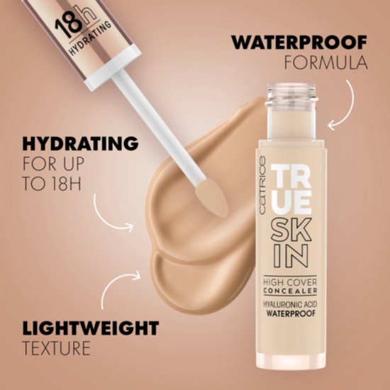 Catrice True Skin High Cover concealer - 020 Warm Beige - 4,5 ml