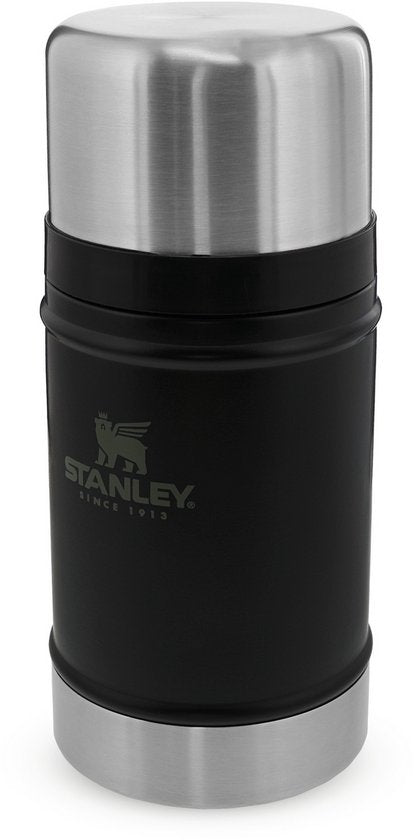 Stanley Classic voedselcontainer - 0,7 liter - 15 uur warm - lekvrij - Matte Black