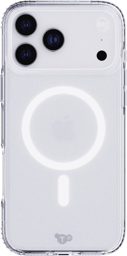 Tech21 Evo Clear iPhone 17 Pro Max hoesje - MagSafe - schokbestendig 3,6m - Transparant