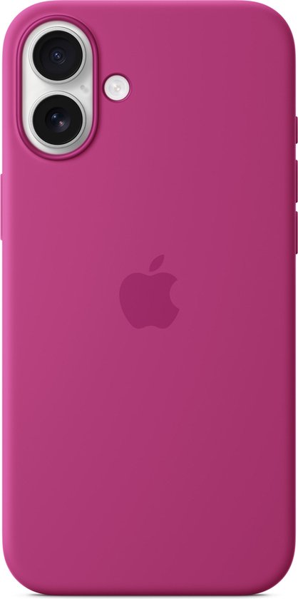Apple siliconen hoesje - iPhone 16 Plus MagSafe - Fuchsia