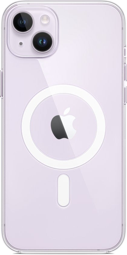 Apple iPhone 14 Plus hoesje - MagSafe clear - Transparant