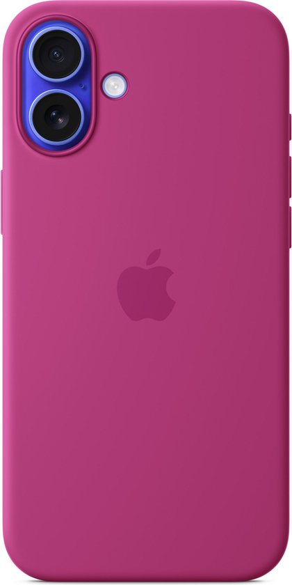 Apple siliconen hoesje - iPhone 16 Plus MagSafe - Fuchsia