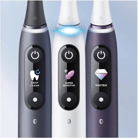 Oral-B iO Series 8N elektrische tandenborstel - vibrerende volwassenen - Wit