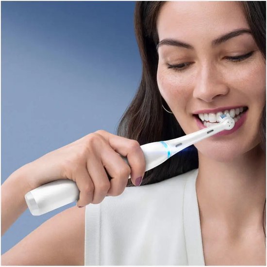Oral-B iO Series 8N elektrische tandenborstel - vibrerende volwassenen - Wit