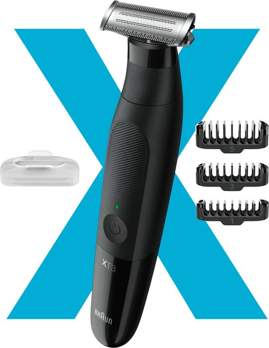 Braun Series X hybride trimmer - XT3100 - Zwart