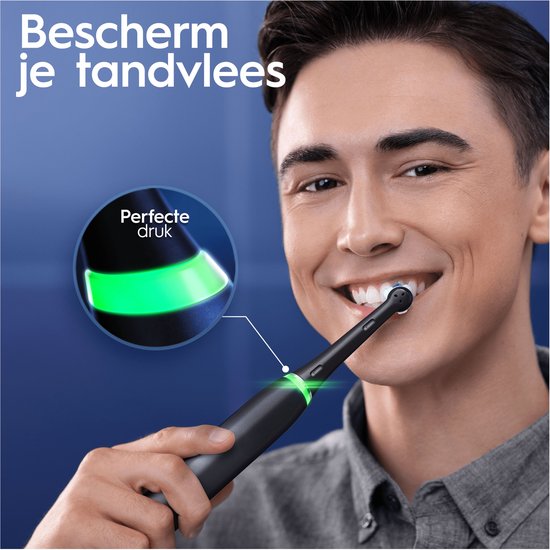 Oral-B iO 6 elektrische tandenborstel - set van 2 - Zwart en roze