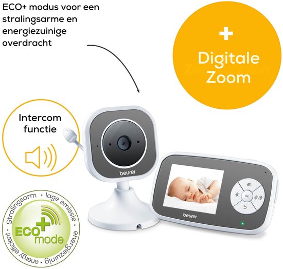 Beurer BY 110 babyfoon - met video