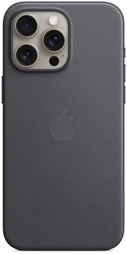 Apple FineWoven Case with MagSafe voor iPhone 15 Pro Max - Black