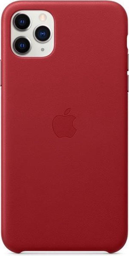 Apple - Leren Hoesje - iPhone 11 Pro Max - Rood