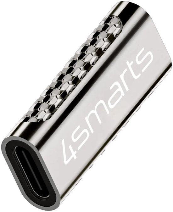 4smarts USB-C adapter set van 4 - 100W 5A haakse hoek