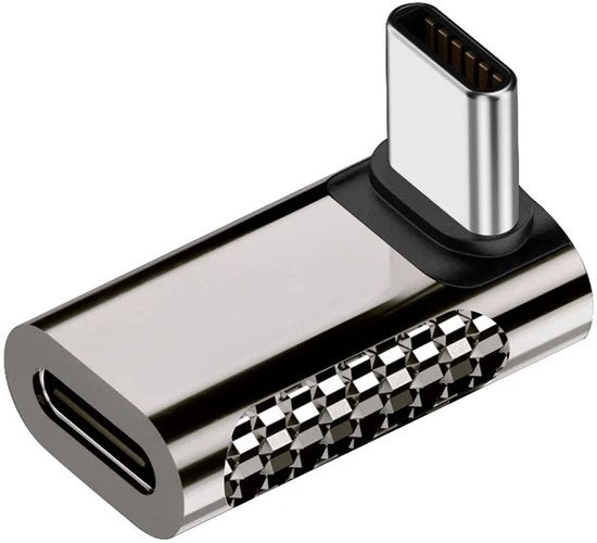4smarts USB-C adapter set van 4 - 100W 5A haakse hoek