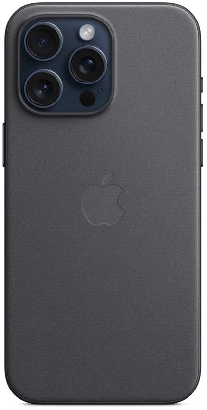 Apple FineWoven Case with MagSafe voor iPhone 15 Pro Max - Black
