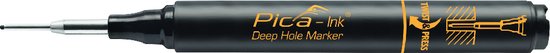 Pica markeerstift 150/46 - voor diepe gaten - permanent - Zwart