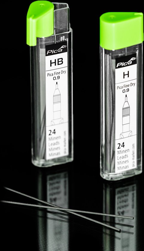 Pica Fine Dry navulling - 0,9 mm - voor 7070 markeerpotlood