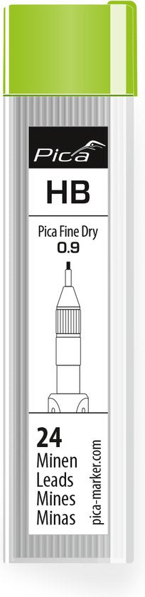 Pica Fine Dry navulling - 0,9 mm - voor 7070 markeerpotlood