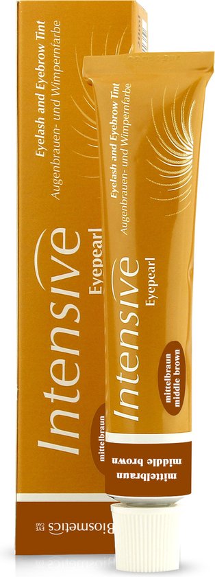 Biosmetics intensief wimperverf - Middel Bruin - 20 ml