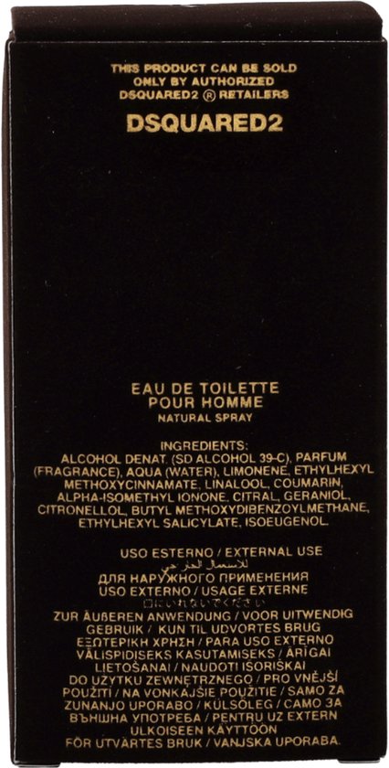 Dsquared2 Wood eau de toilette - pour homme - 50 ml