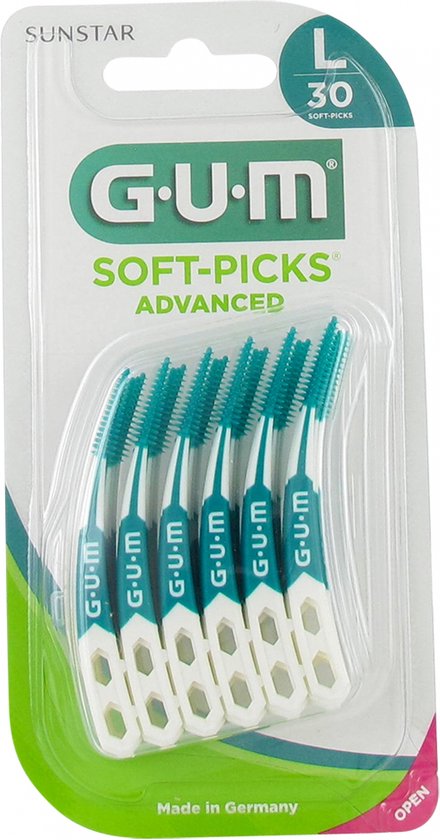GUM Soft-Picks Advanced tandenstokers - large - 30 stuks