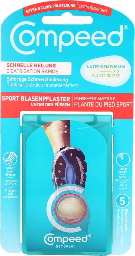 Compeed blister patches - underfoot - 5 pieces