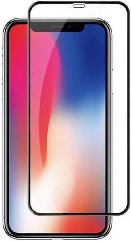 NuGlas Premium Screenprotector Voor iPhone 11/XR - Full Cover Invisible Tempered Glas 5D