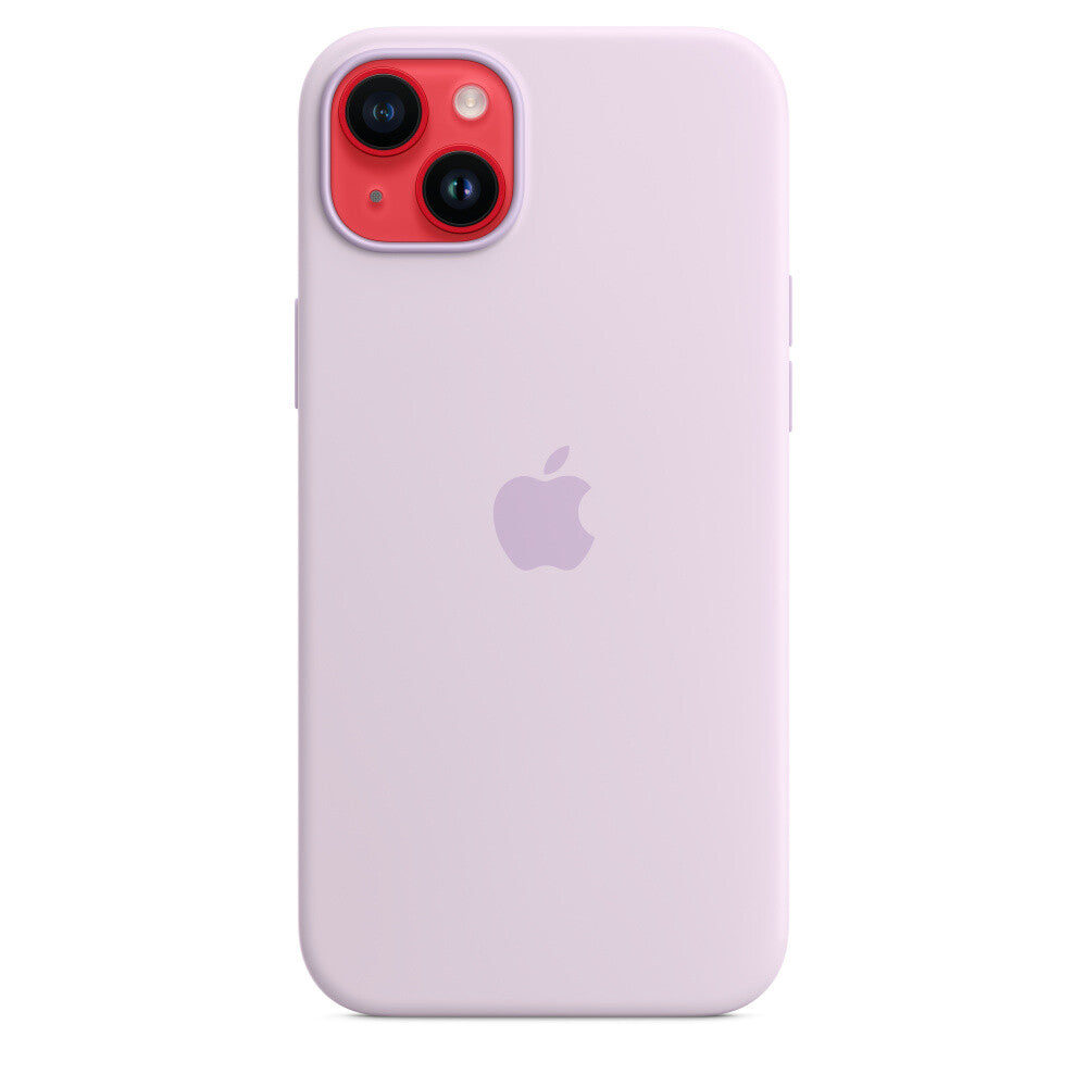 Apple iPhone 14 Plus Silicone Case met MagSafe - Lila