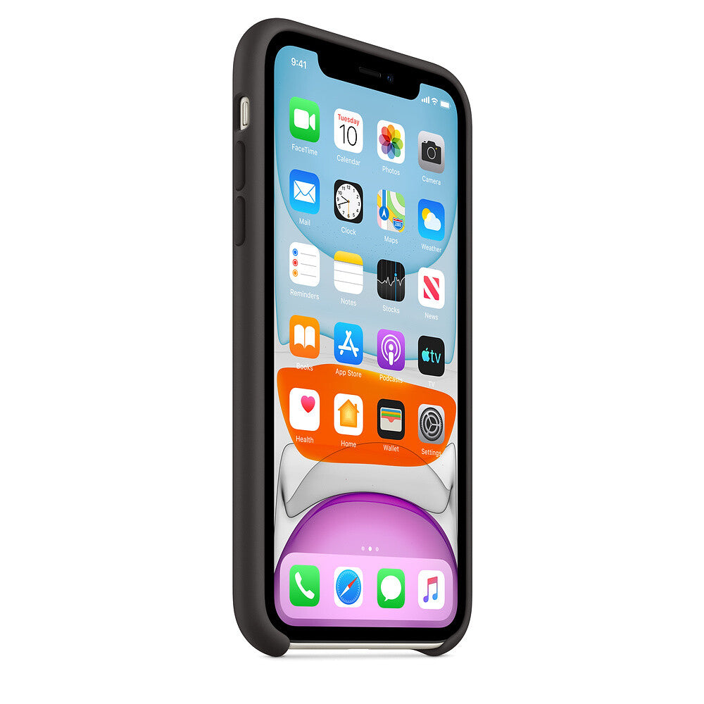 Apple iPhone 11 Silicone Case - Zwart