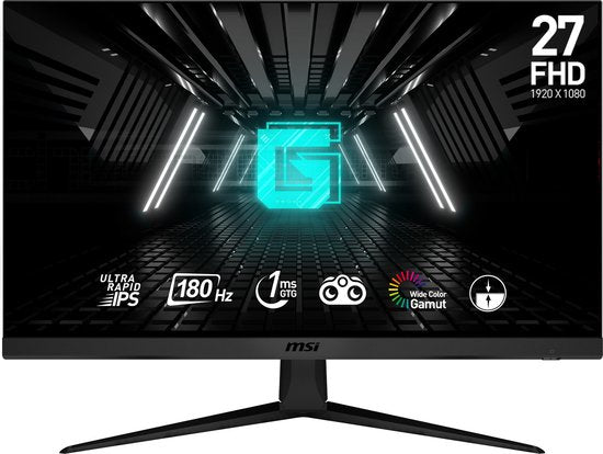 MSI G2712F gaming monitor - 27 inch Full HD Ultra Rapid IPS 180Hz