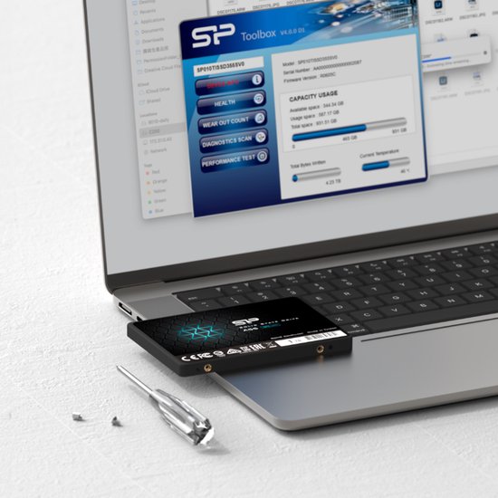 Silicon Power SSD - Ace A55 - 256 GB - 2,5 inch - SATA III - 3D NAND